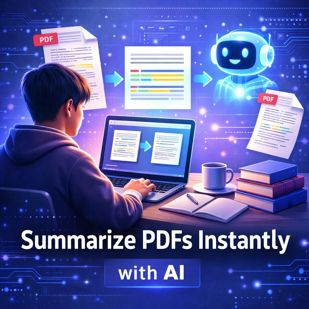 How to summarize PDFs and research papers instantly using free AI tools